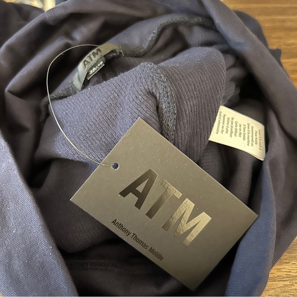 ❤️ NWT ATM MODAL RIB STRAIGHT LEG PANTS XS - Picture 8 of 14